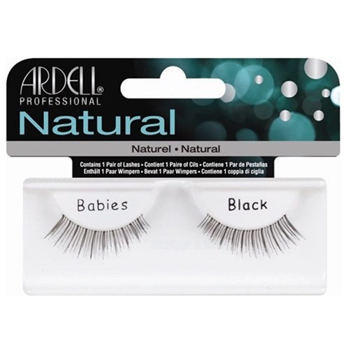 Natural Lashes - Babies Black